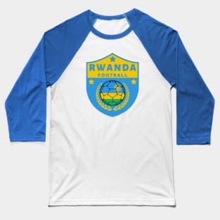 Rwanda Football Baseball T-Shirt